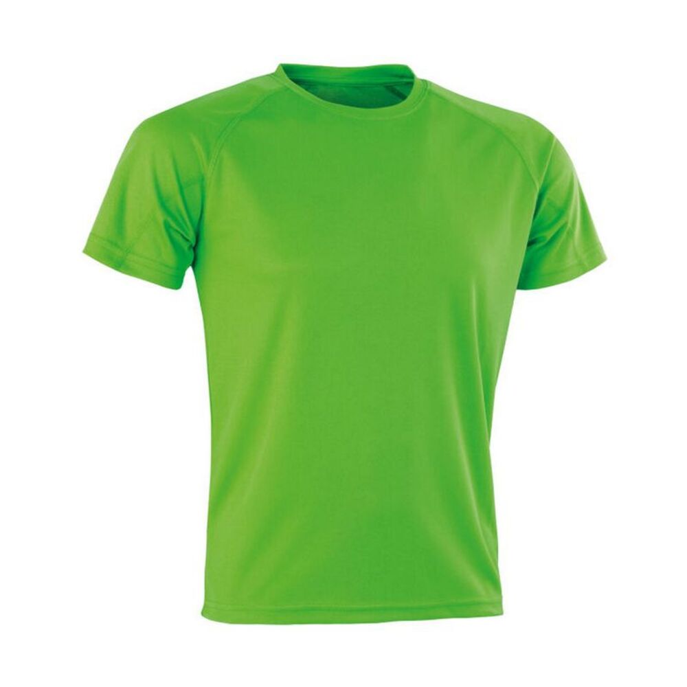 Spiro Mens Impact Aircool T-Shirt / Lime